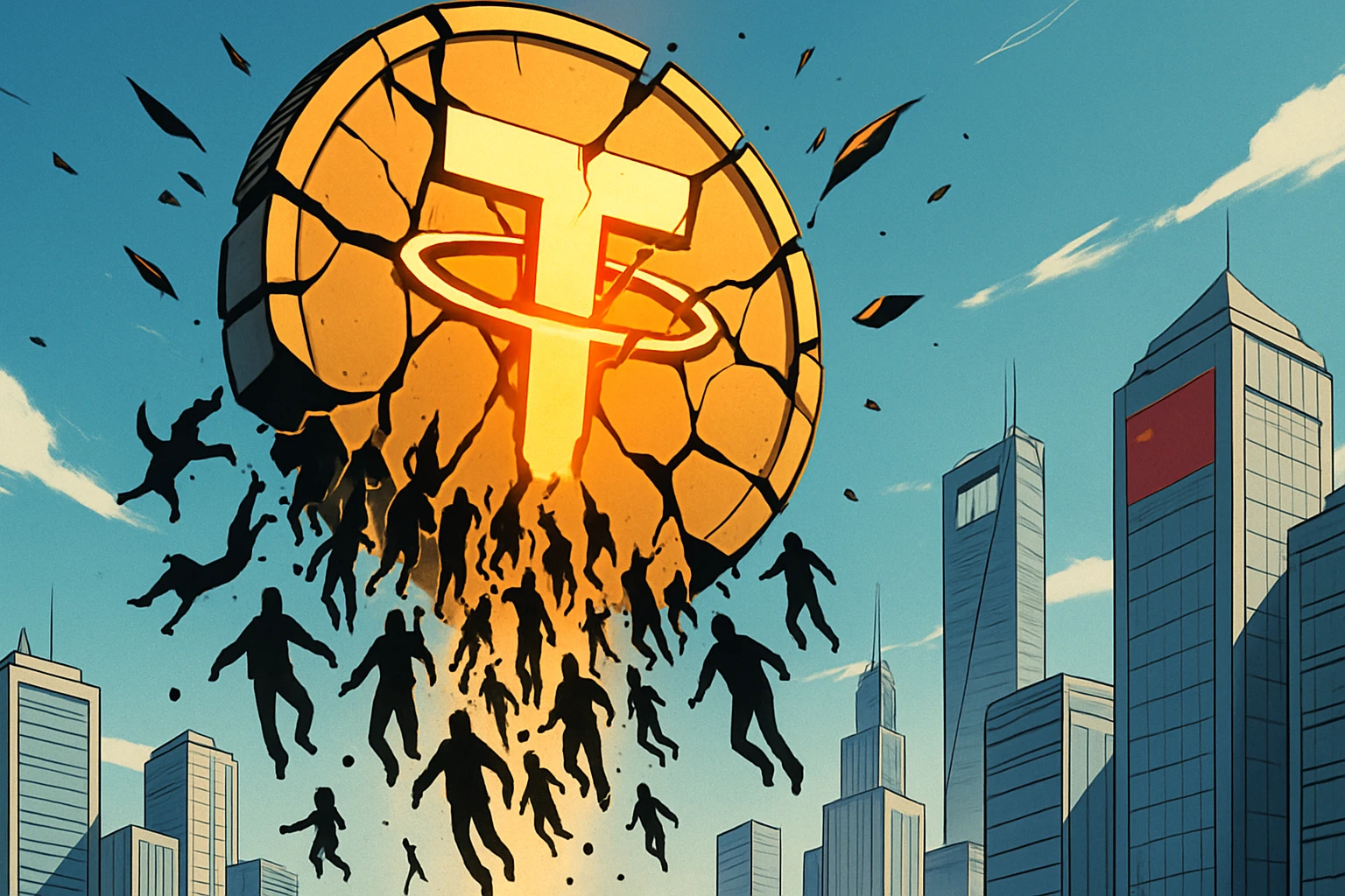 Китайский валютный круг в панике и продает USDT «с отрицательной премией в 1,5% по отношению к юаню», медвежий рынок и волна бегства регулирующих органов?